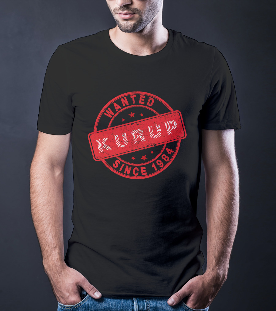 Mydesignation Merch Kurup Wanted Stamp Since 1984 T-Shirt