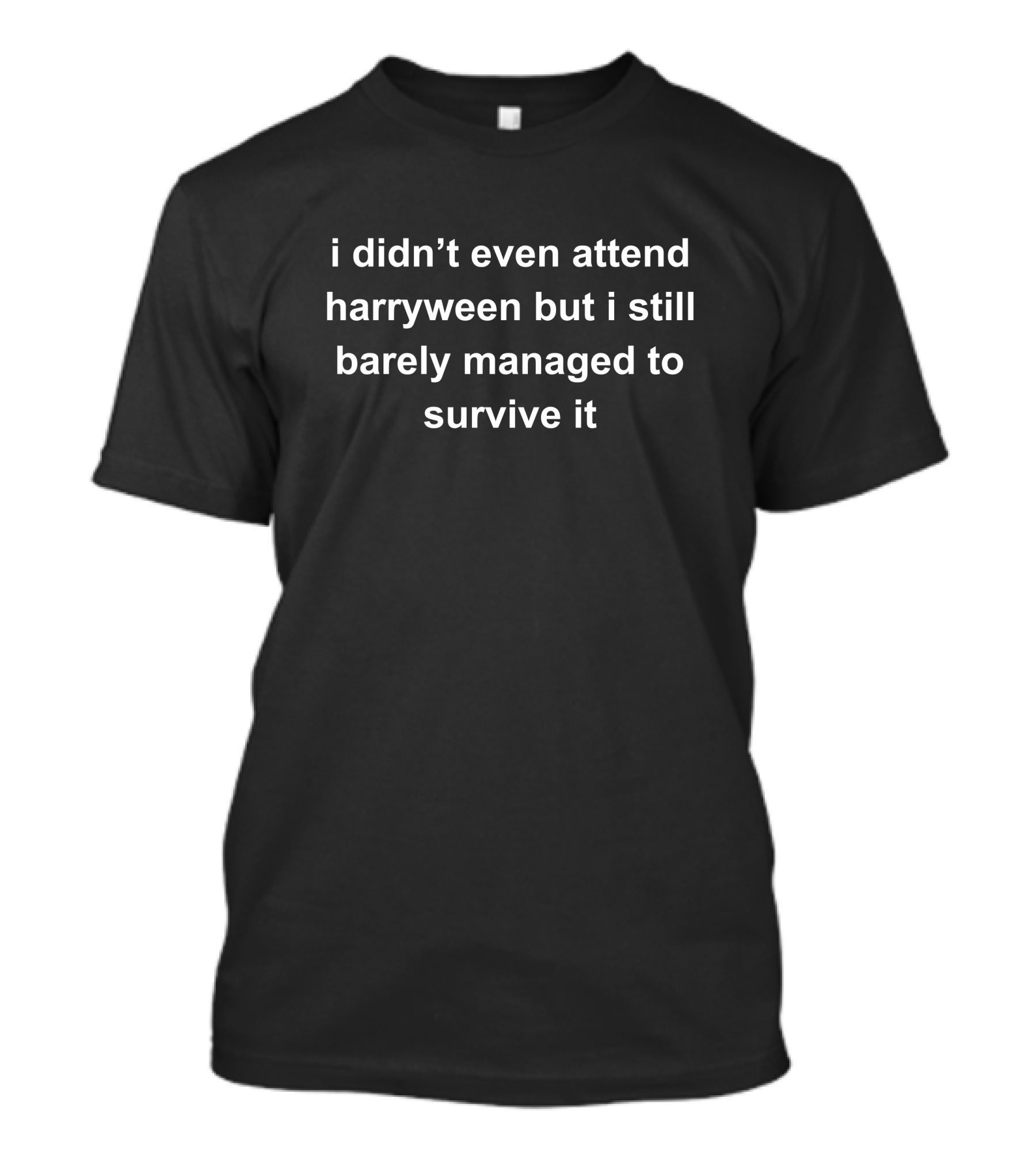I Didn't Even Attend Harryween But I Still Barely Managed To Survive It T-Shirt