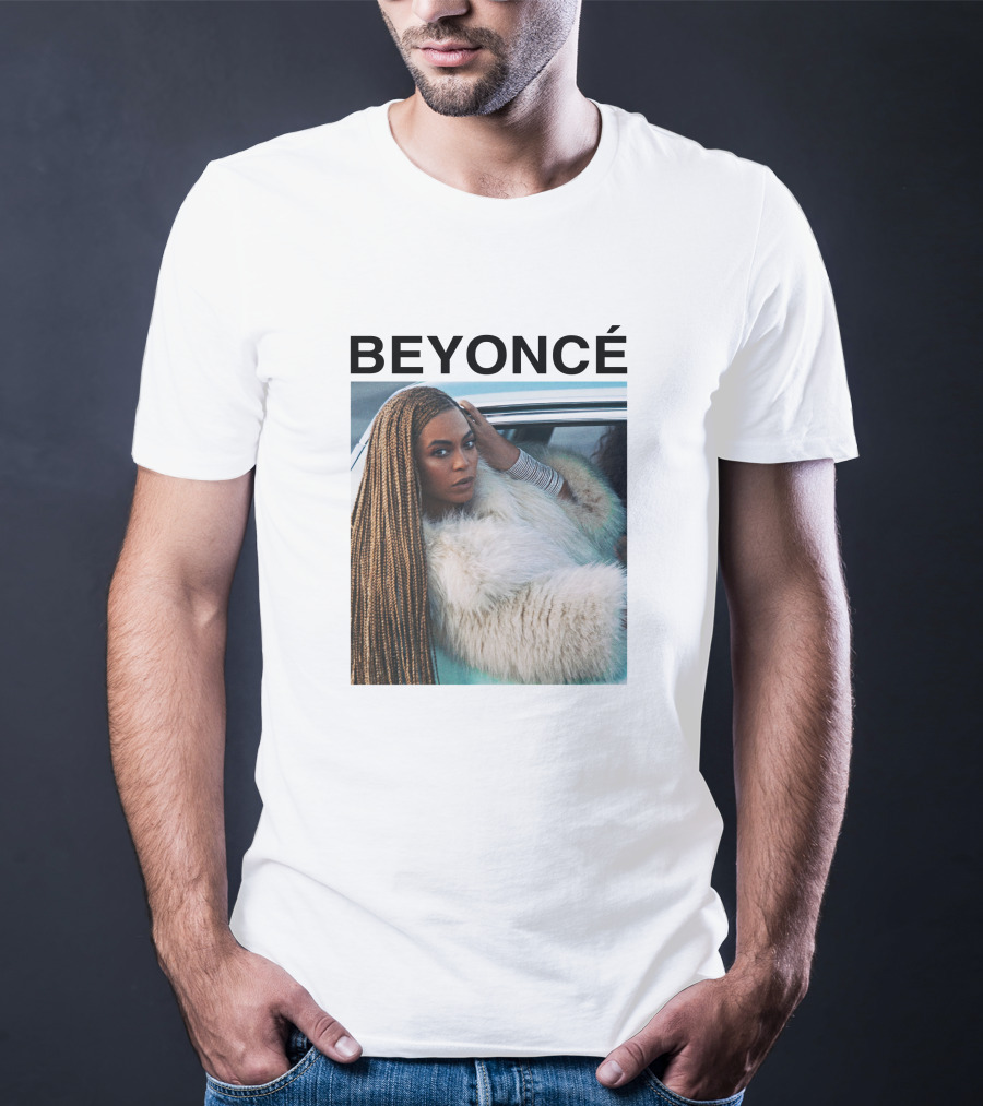 Beyoncé In Fur Coat Looking Powerful T-Shirt