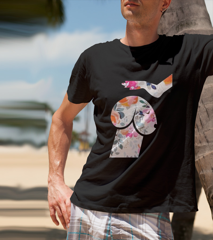 A Perfect Dog Lovers Floral T-Shirt