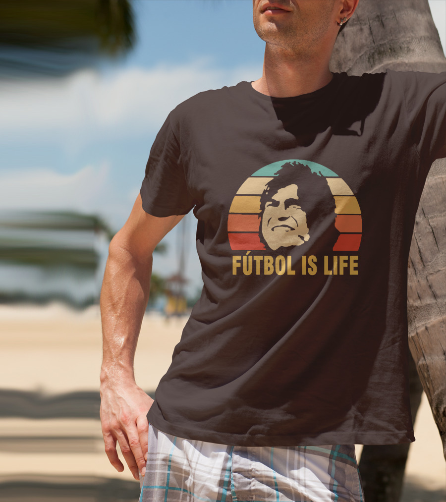 Fútbol Is Life Retro Dani Rojas T-Shirt