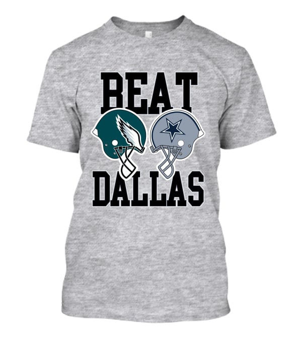 Nick Sirianni Beat Dallas Eagles Helmet Showdown T-Shirt