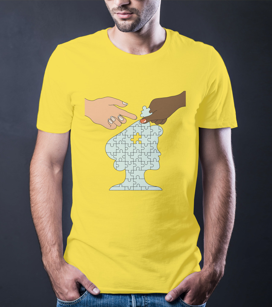 The Philanthropy Boys Club In Her Words Puzzle Head Collaboration T-Shirt