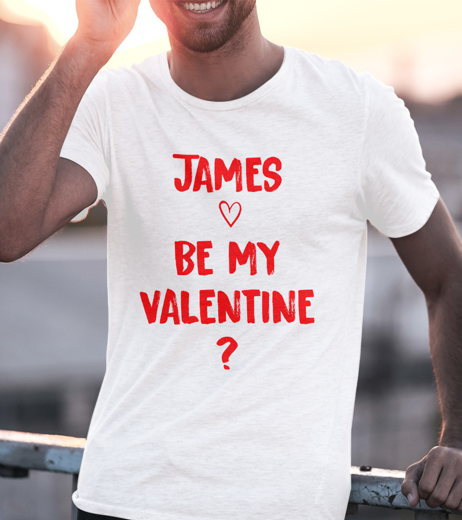 James Be My Valentine Maroon 5 Happy Birthday T-Shirt