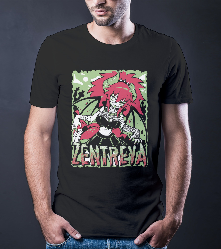 Zentreya Halloween Vtuber Monster T-Shirt