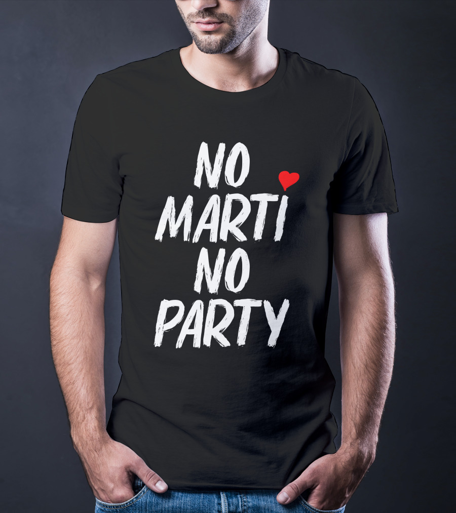 No Marti No Party Marti Pellow Reveals New T-Shirt