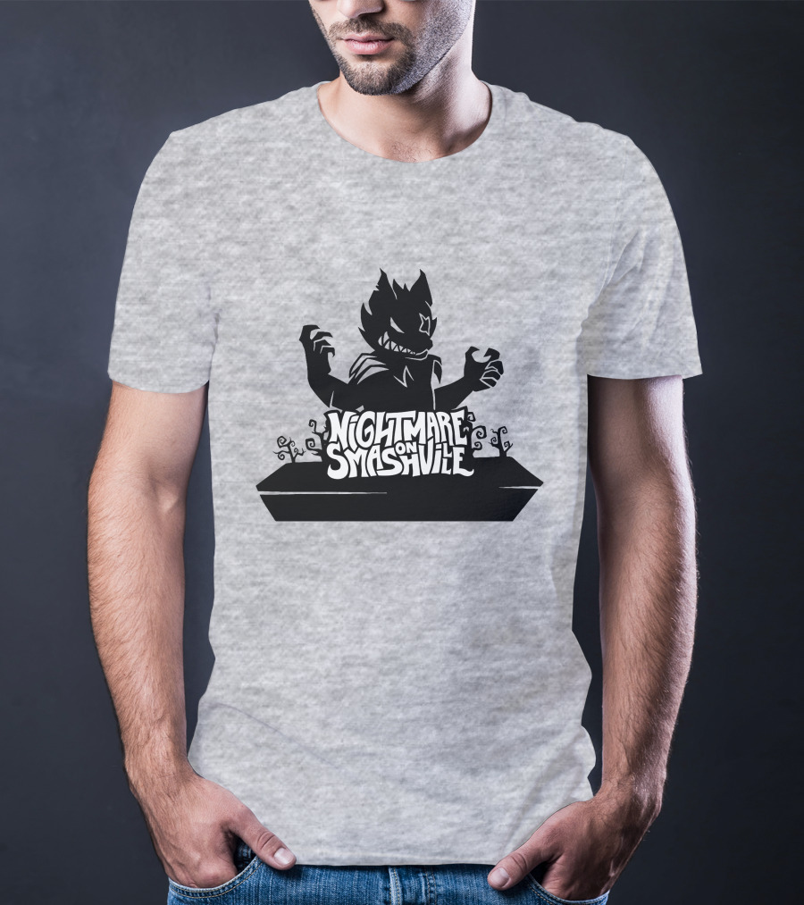 Nightmare On Smashville Werewolves Halloween T-Shirt