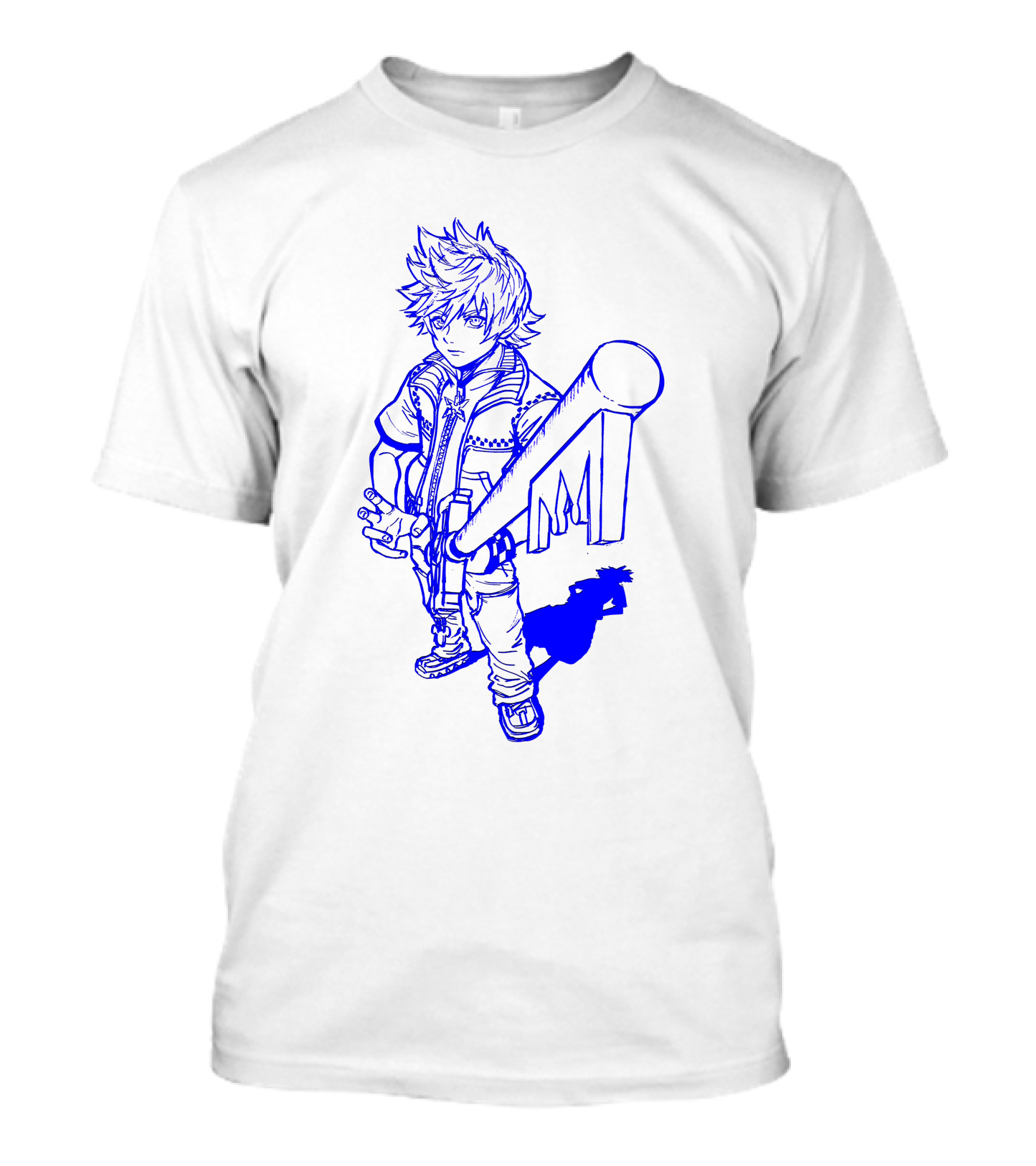 Nairda GS Sora Keyblade Kingdom Hearts Fan T-Shirt