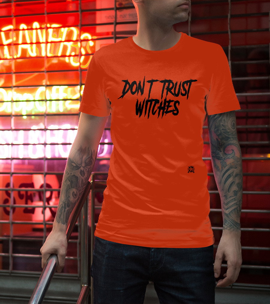 Don't Trust Witches Jack Posobiec Bring Ammo Text T-Shirt