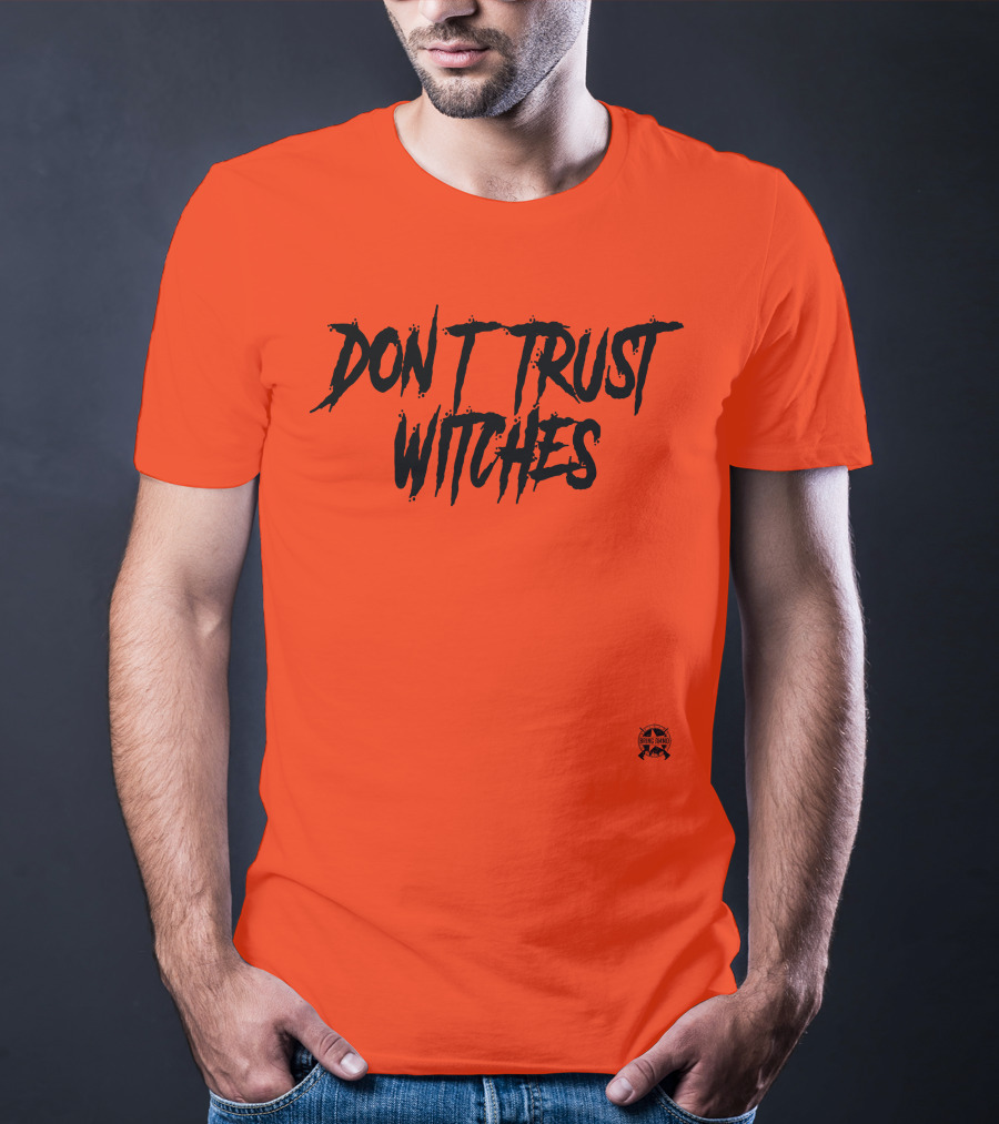 Don't Trust Witches Jack Posobiec Bring Ammo Text T-Shirt
