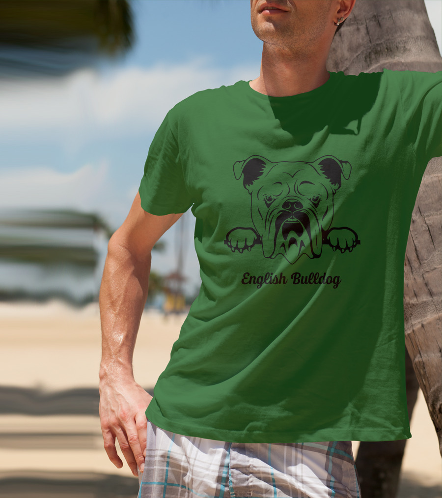 Afterlight Clothing Dog Lover English Bulldog T-Shirt