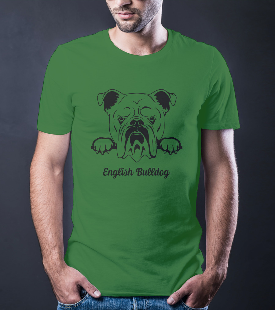 Afterlight Clothing Dog Lover English Bulldog T-Shirt