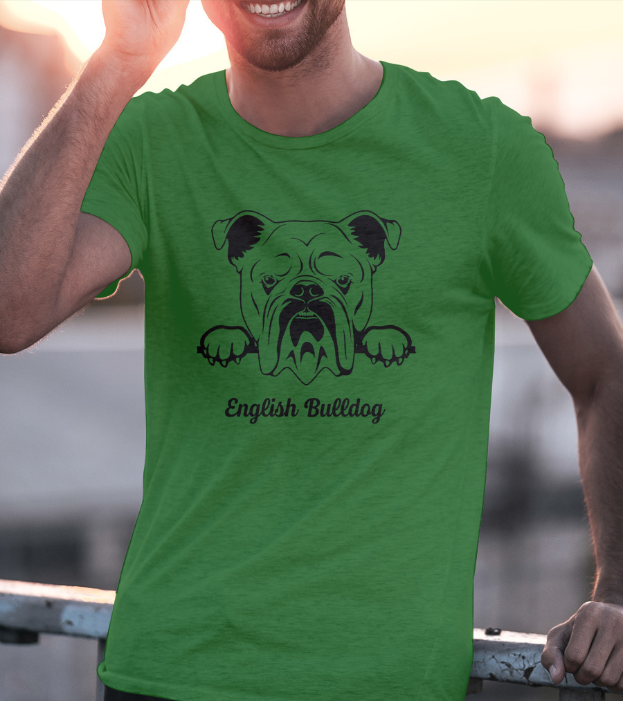 Afterlight Clothing Dog Lover English Bulldog T-Shirt