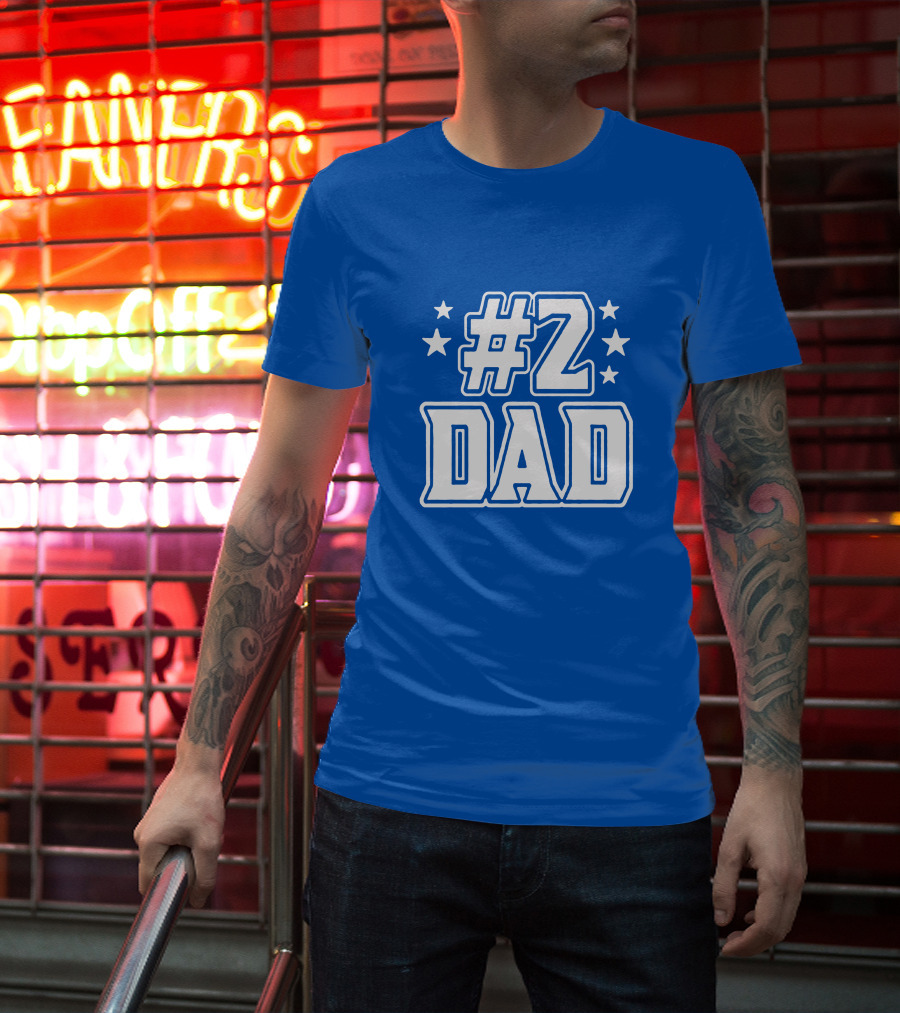 2 Dad Stars T-Shirt