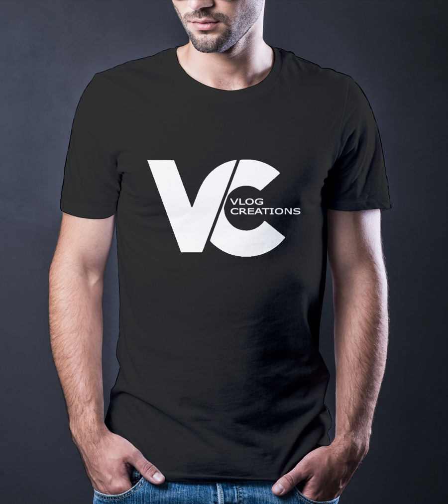 Vc Vlog Creations Logo T-Shirt