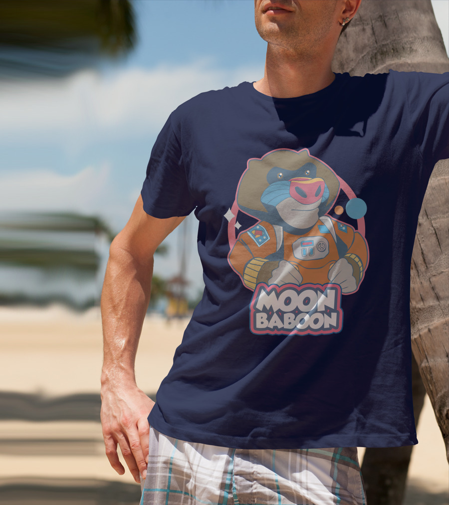 Moon Baboon It Takes Two Space Adventure T-Shirt