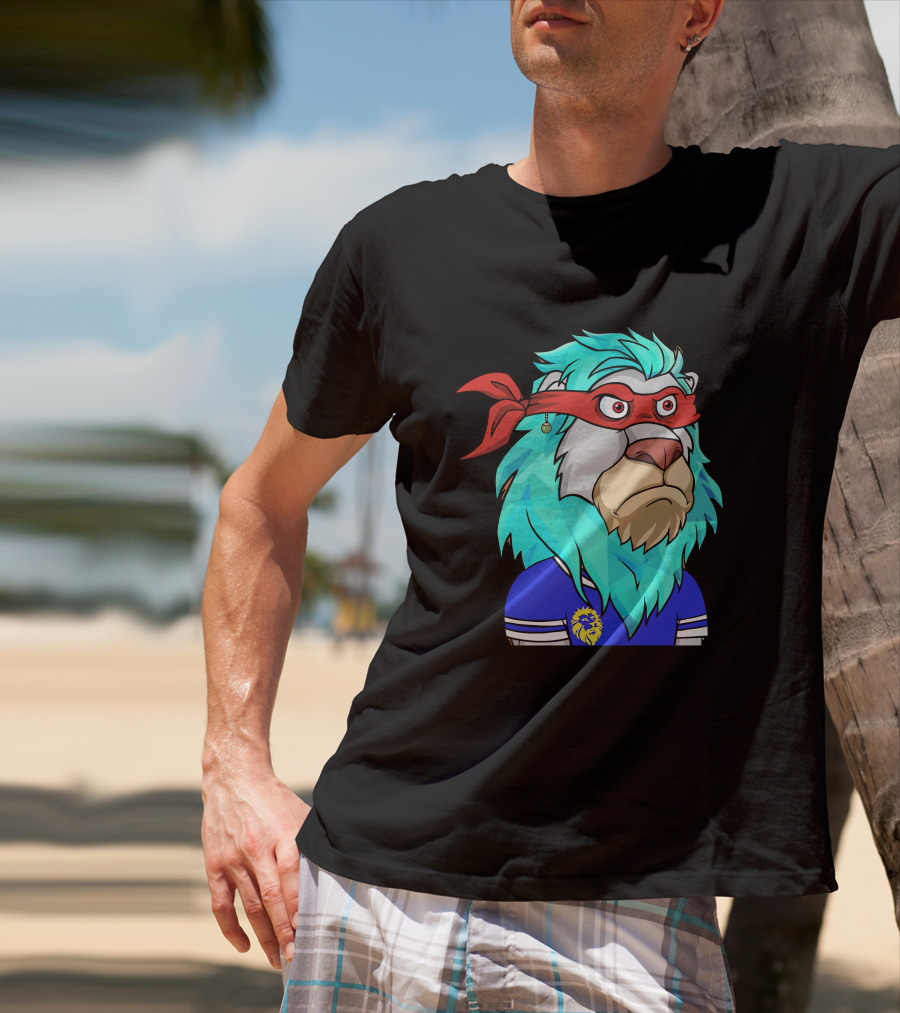 Chris Maddern 6621 Lazy Lions Ninja Opensea Bungalows T-Shirt