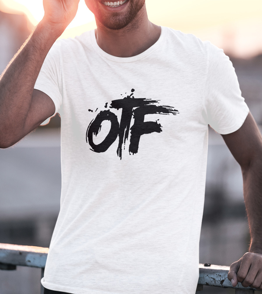 OTF Brushed Lettering Merch T-Shirt
