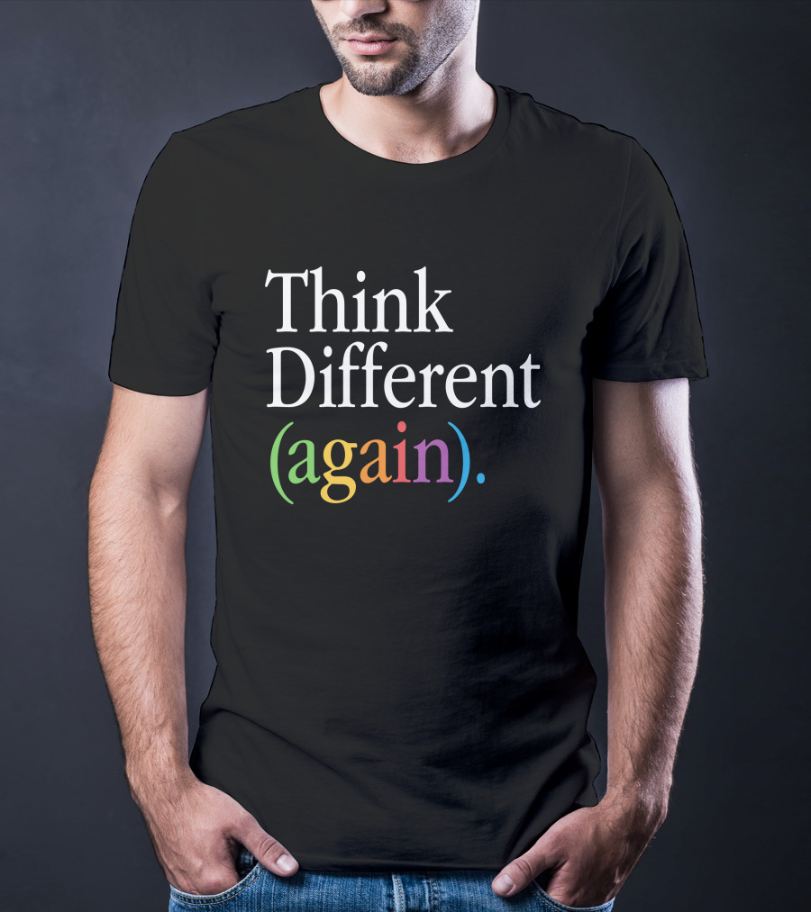Think Different Again Throwboy Store MacRumors Giveaway T-Shirt