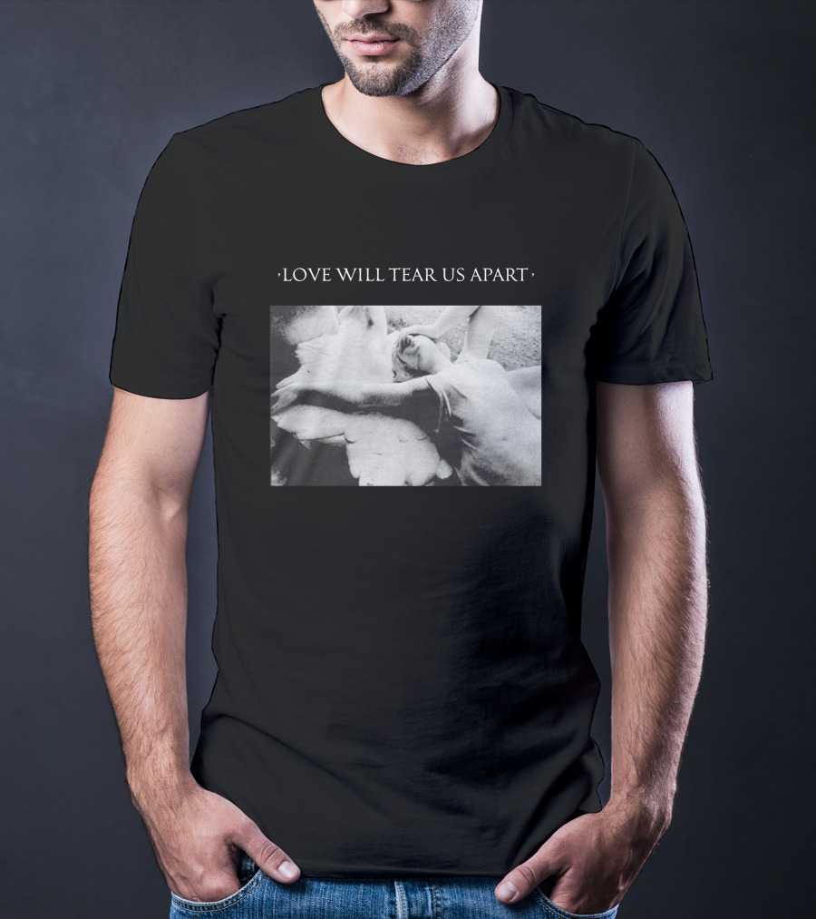 Love Will Tear Us Apart Angel Sculpture T-Shirt