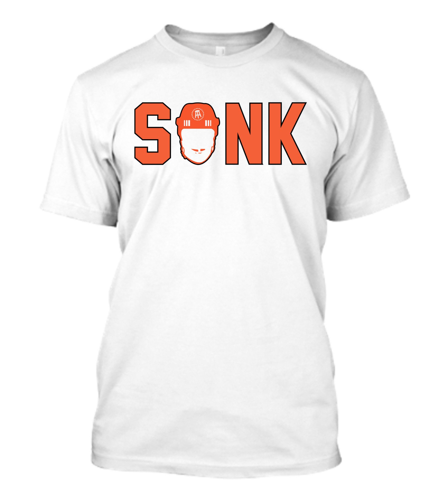 Spittin' Chiclets Sonk Phi Hockey Helmet T-Shirt