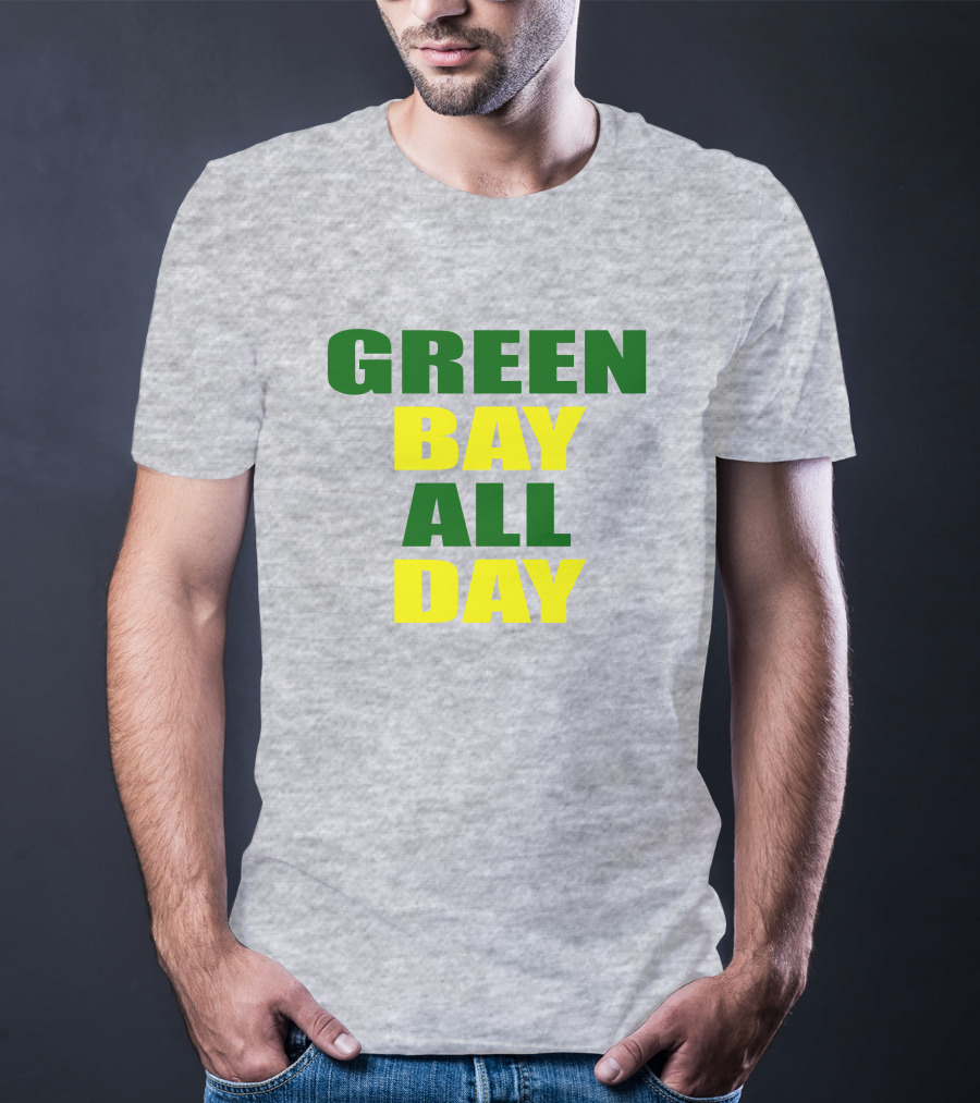 Green Bay All Day Packers Fan Edition Sam 2 Point Oh T-Shirt