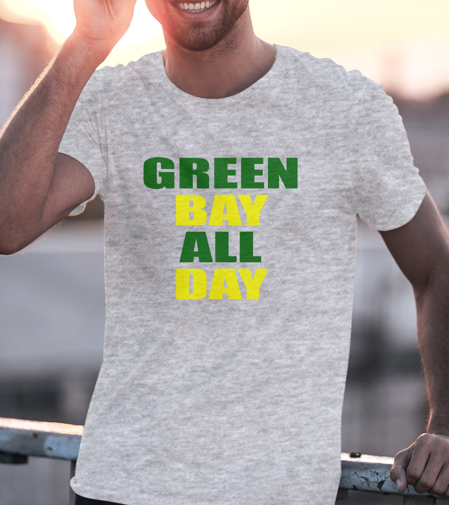 Green Bay All Day Packers Fan Edition Sam 2 Point Oh T-Shirt