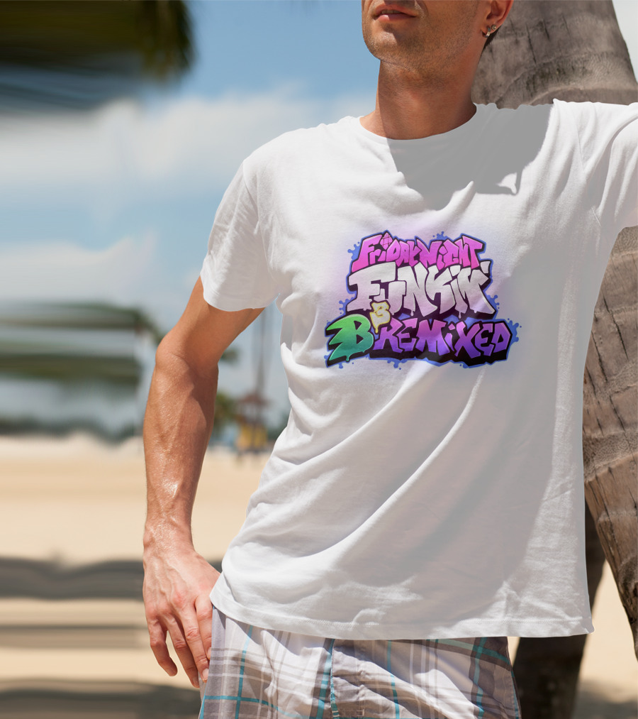 Friday Night Funkin B3 Remixed B3FNF T-Shirt