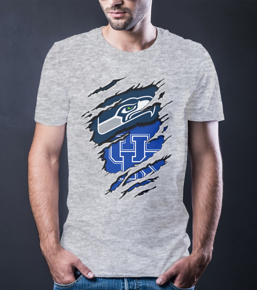 Seahawks UK Logo Fusion T-Shirt