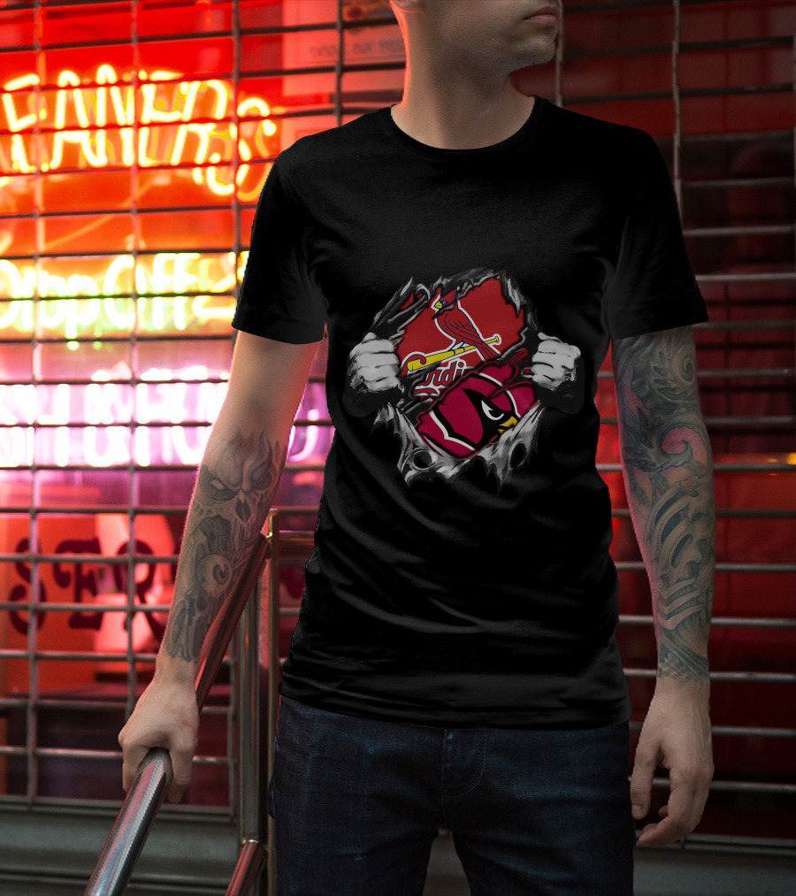 Cardinals Louis Dual Bird T-Shirt