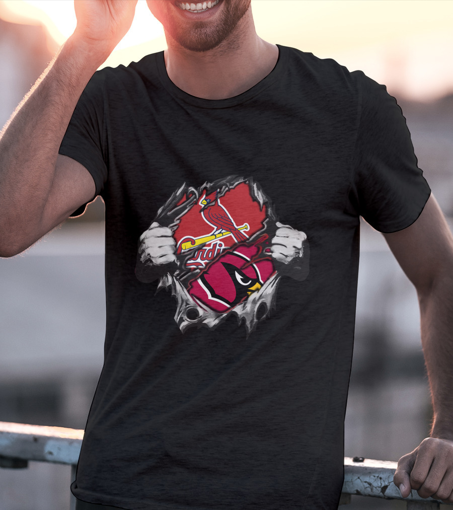 Cardinals Louis Dual Bird T-Shirt