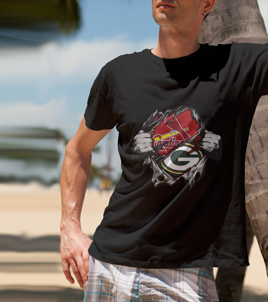 Packers Cardinals Dual T-Shirt