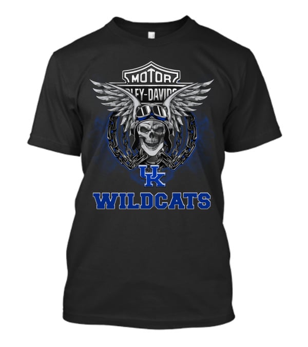 Harley Davidson Motor Uk Wildcats Kentucky Ncaa T-Shirt