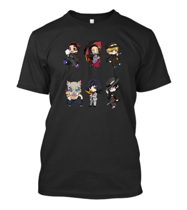 Chibi Demon Slayer Characters Collection T-Shirt