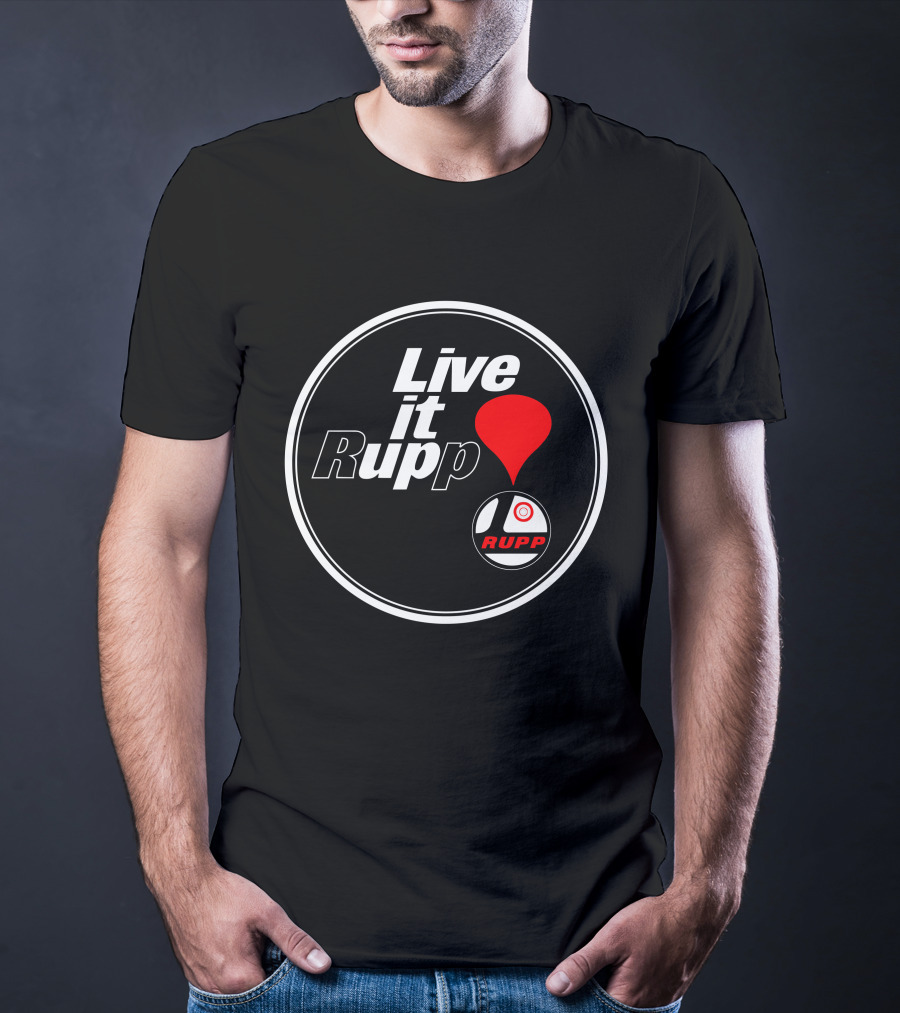 Live It Rupp Vintage Logo Red Balloon T-Shirt