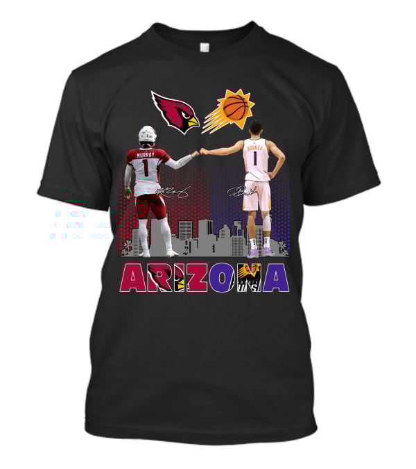 Arizona Cardinals Suns Murray Booker T-Shirt