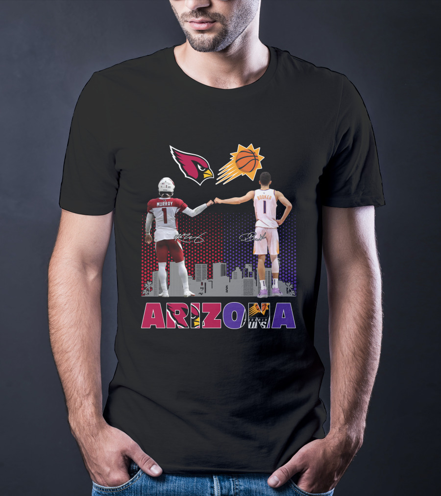 Arizona Cardinals Suns Murray Booker T-Shirt