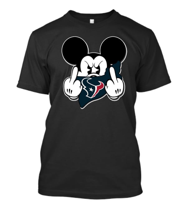 Mickey Mouse Houston Texans Gesture T-Shirt
