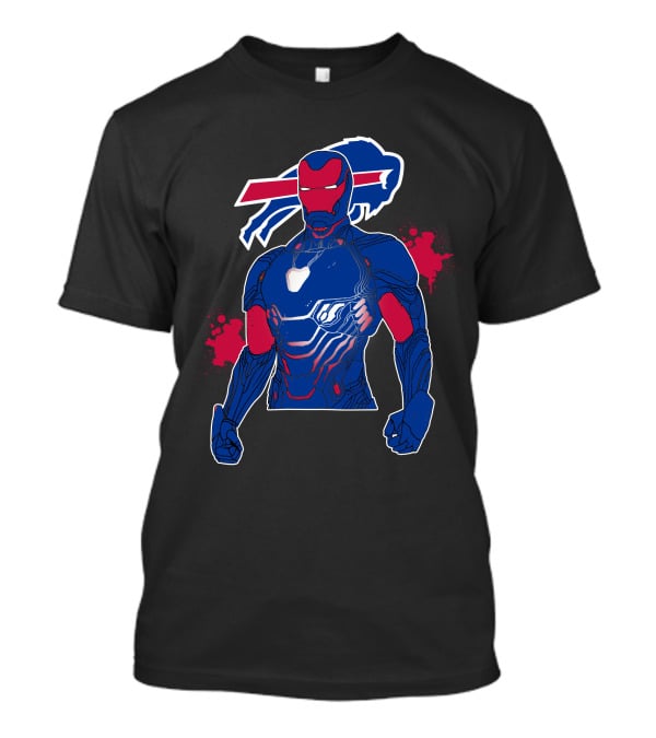 Iron Man Buffalo Bills Mashup T-Shirt