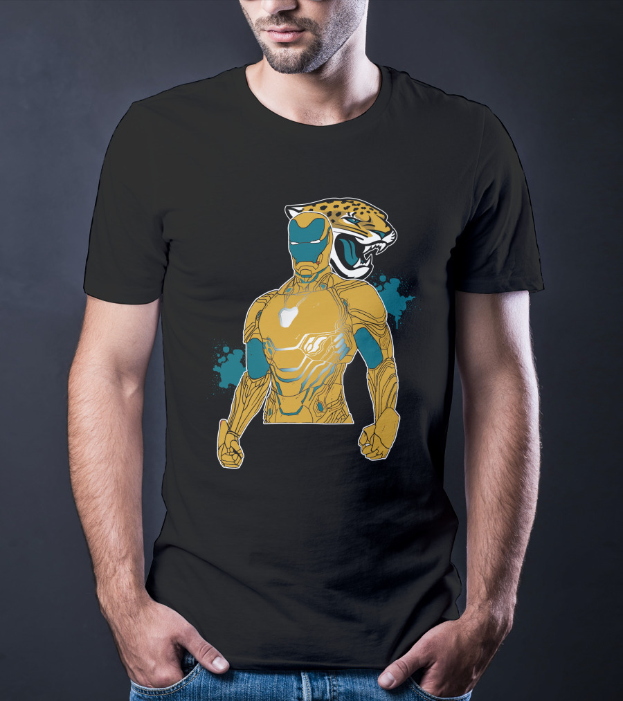 Iron Man Jaguars Crossover T-Shirt