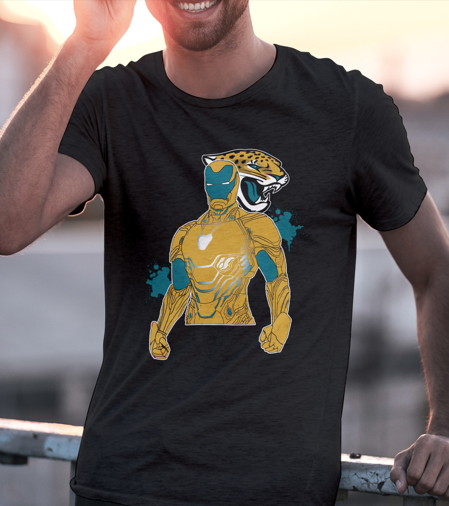 Iron Man Jaguars Crossover T-Shirt
