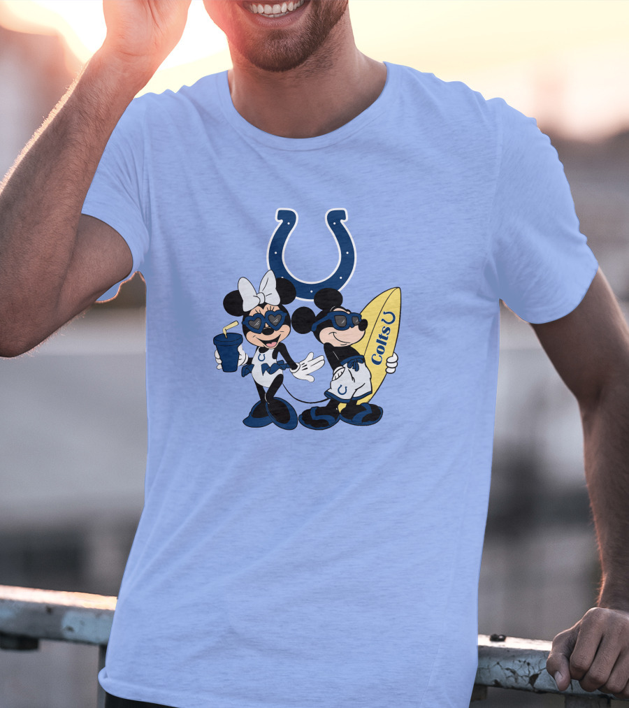 Colts Mickey Happy Vacation Colts U T-Shirt