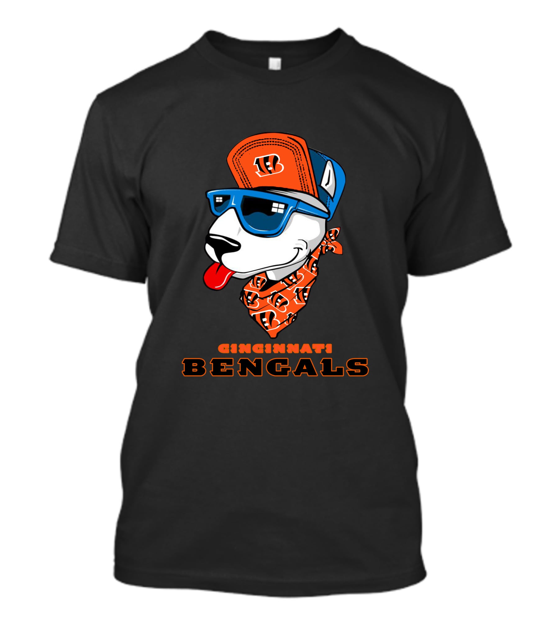 Cincinnati Bengals Bull Terrier T-Shirt