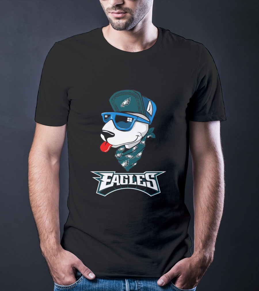 Eagles Bull Terrier Cool Dog Philadelphia Fan Merch T-Shirt