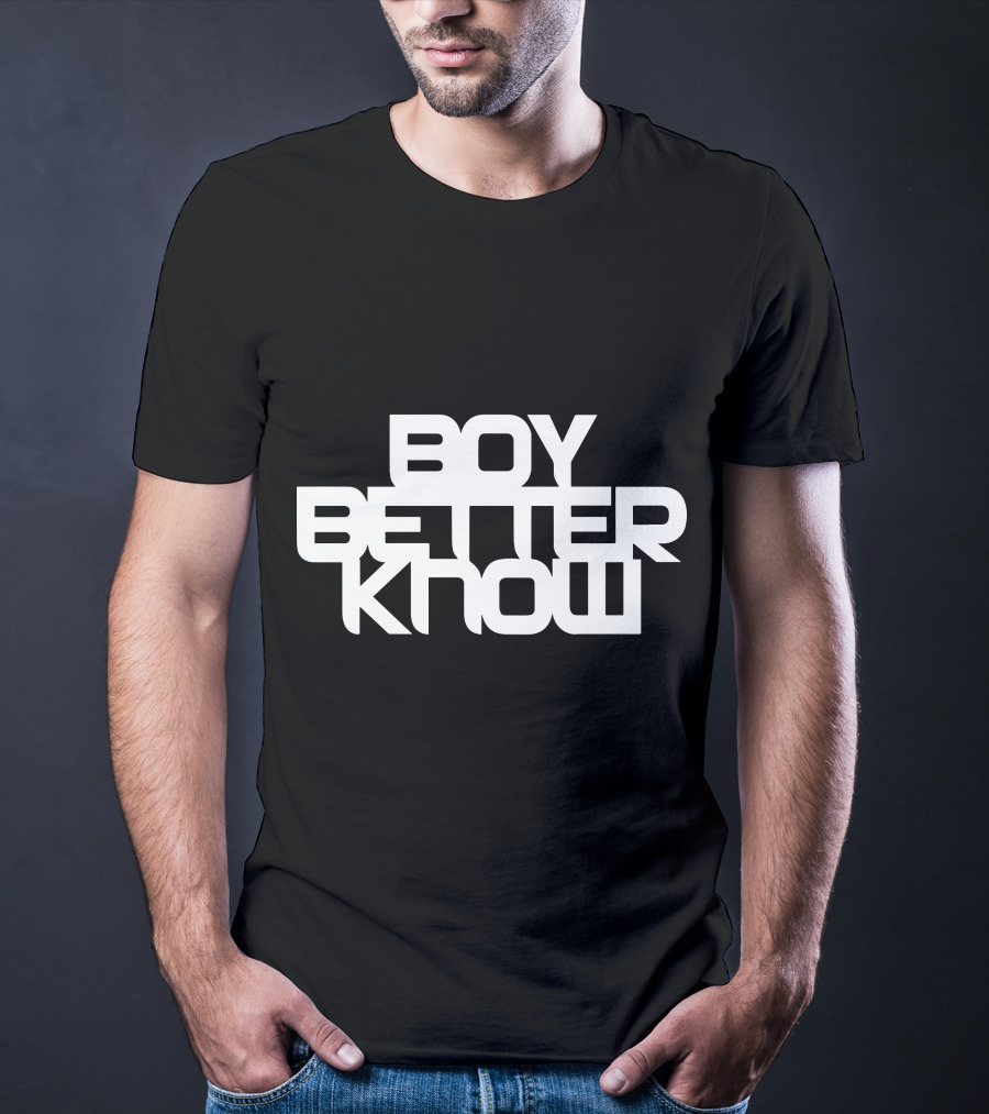 Boy Better Know Grime Collective Logo Hoodie Music Streetwear T-Shirt