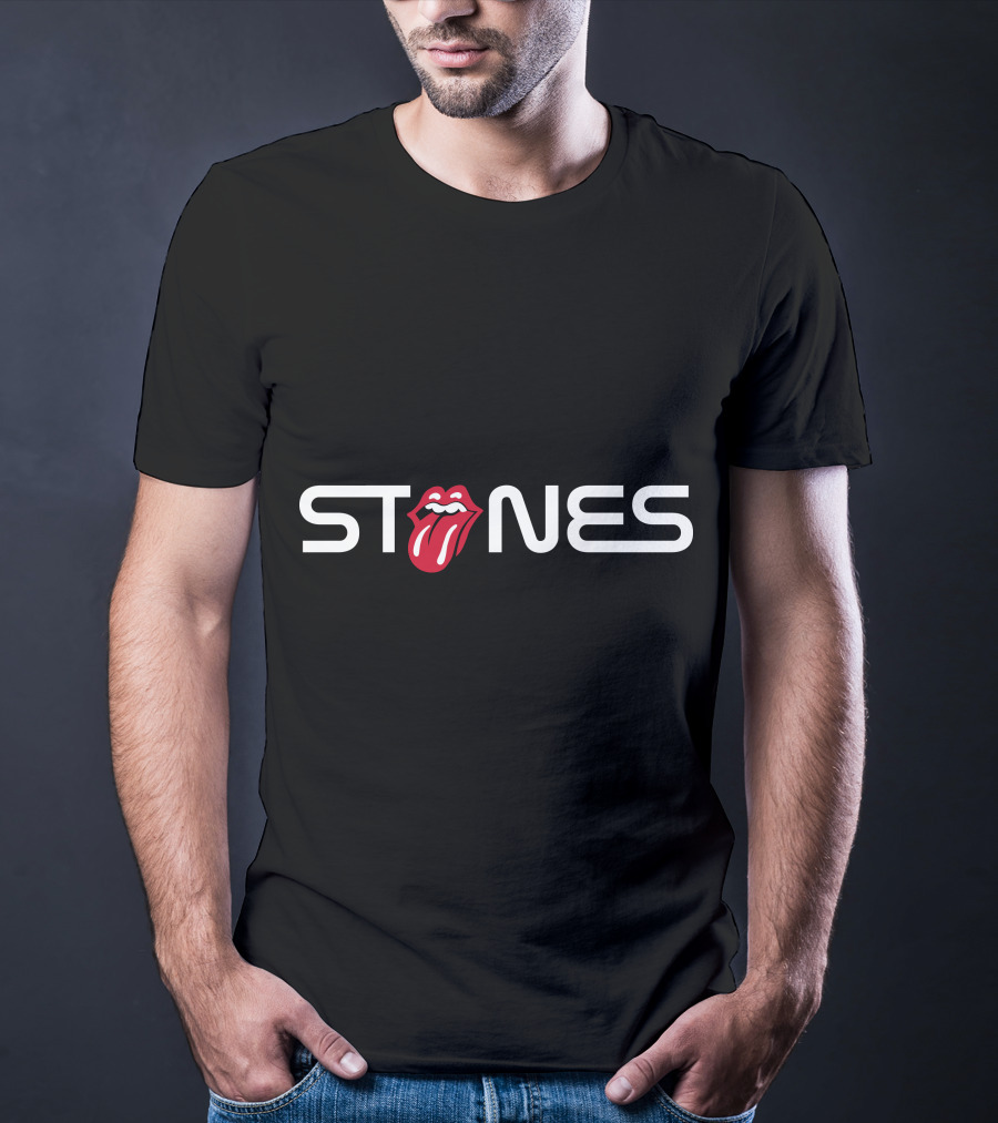 Charlie Watts Rolling Stones Tongue Logo Stones T-Shirt