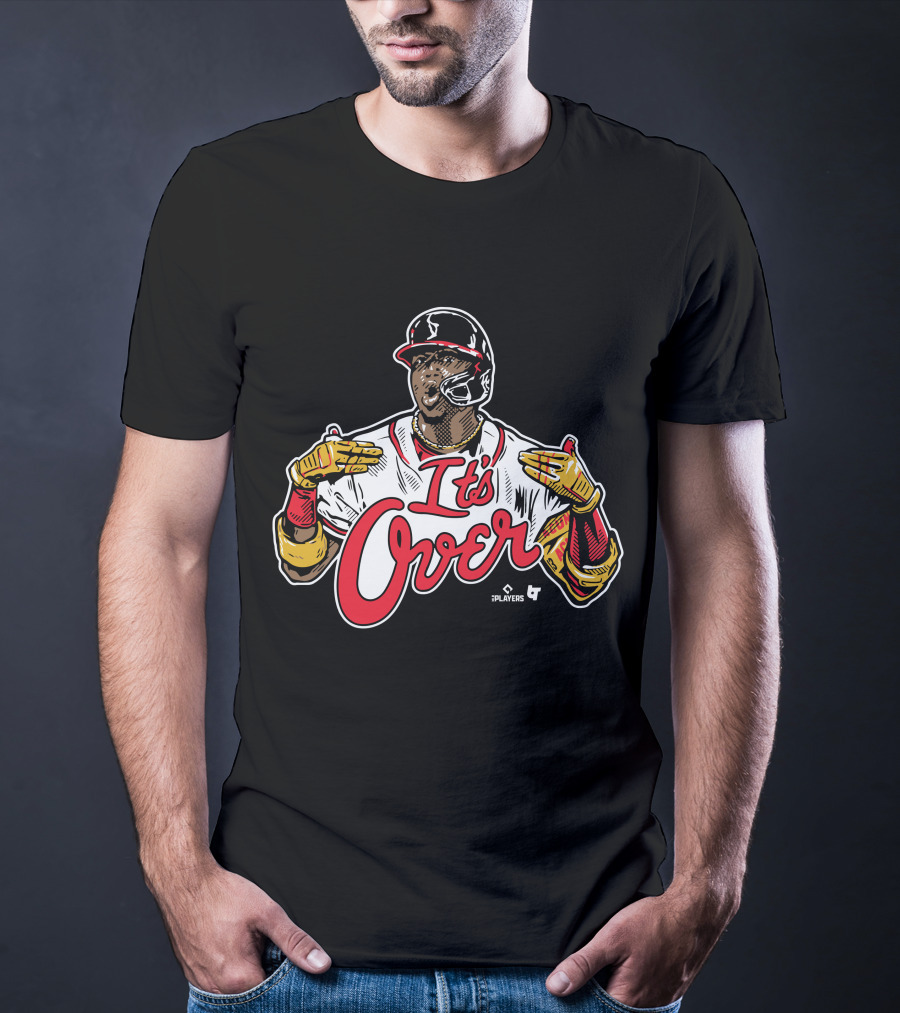 It's Over Baseball Illustration By 7Players And BT Skills T-Shirt