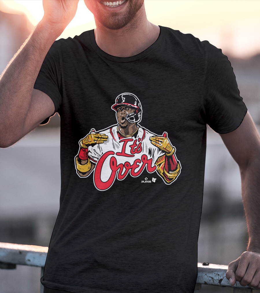 It's Over Baseball Illustration By 7Players And BT Skills T-Shirt