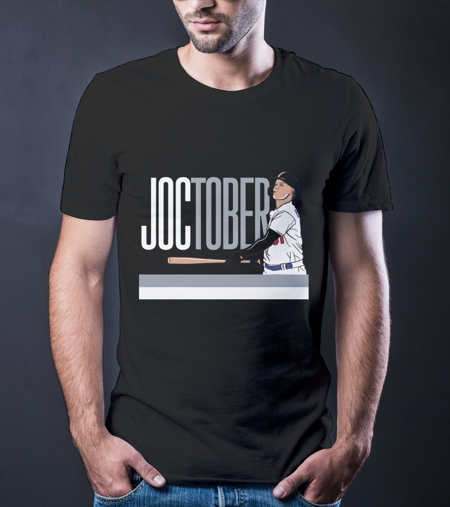Joctober Baseball Player Batting Iconic Moment T-Shirt