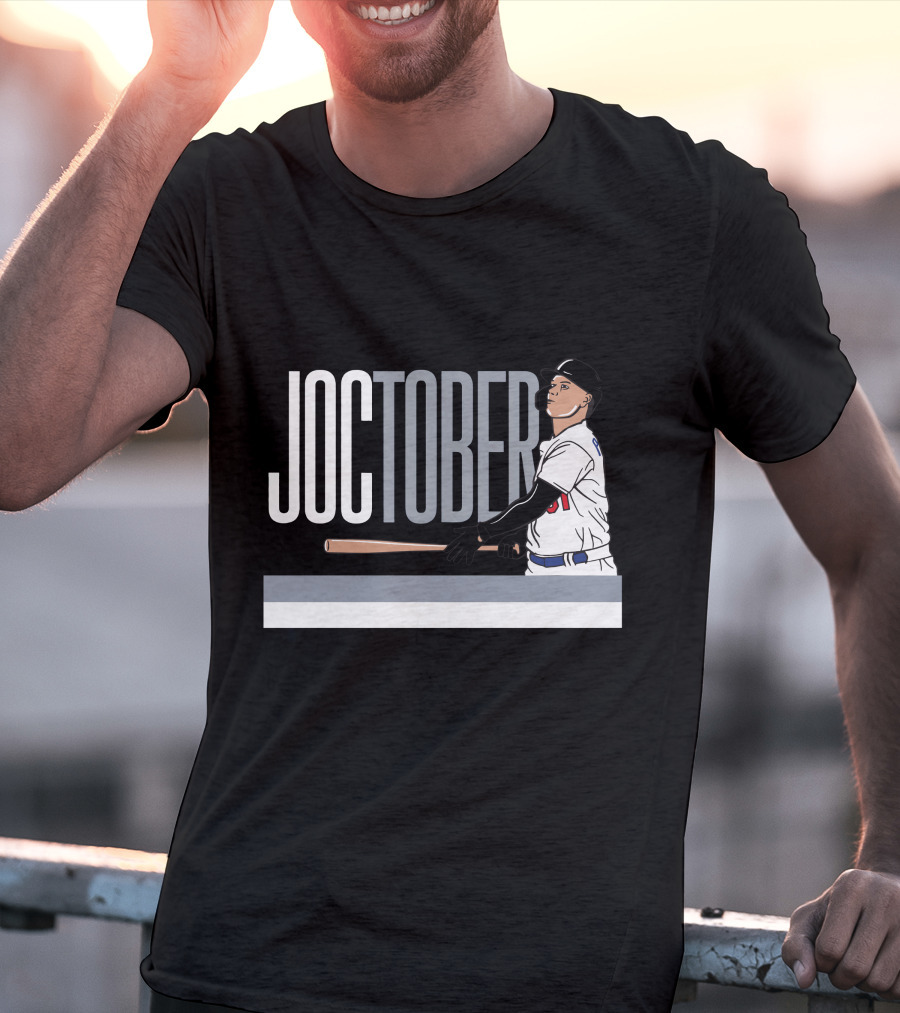 Joctober Baseball Player Batting Iconic Moment T-Shirt